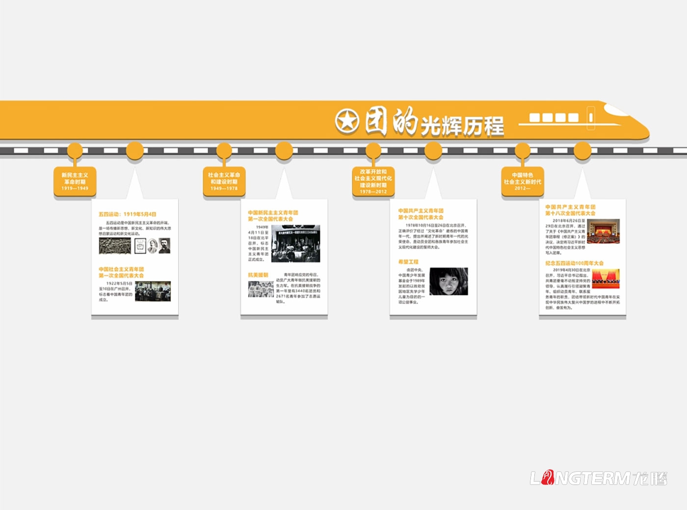 金牛區(qū)團委機關(guān)文化墻打造_團委辦公室文化氛圍設(shè)計及制作